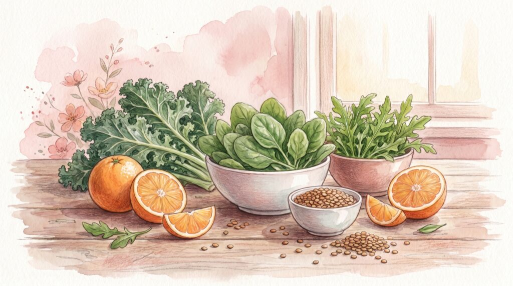 foods for fetal development