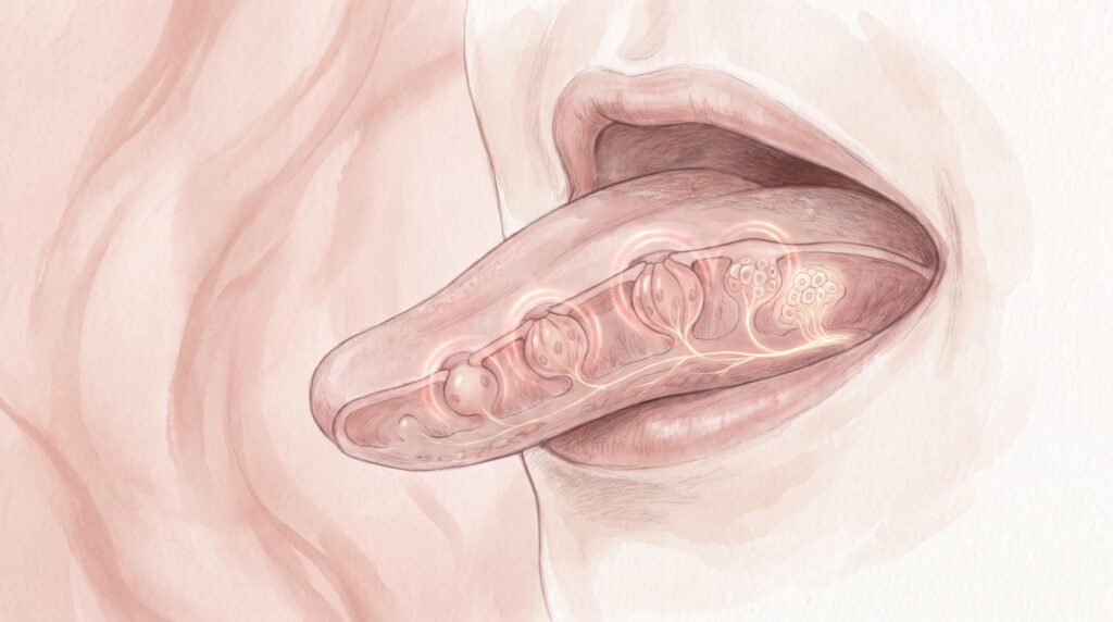 baby taste sense in womb